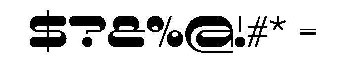Resistor Slab Variable Font OTHER CHARS