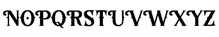 Respect Process Font UPPERCASE