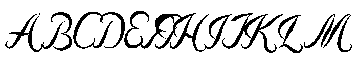 Respectable Regular Font UPPERCASE