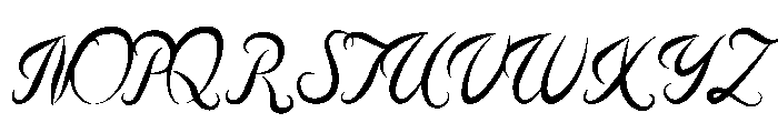 Respectable Regular Font UPPERCASE