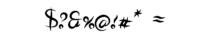 RespectableRegular Font OTHER CHARS