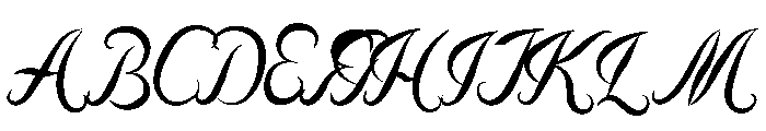 RespectableRegular Font UPPERCASE