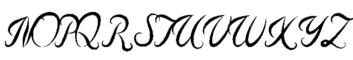 RespectableRegular Font UPPERCASE