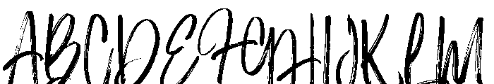 Respiration Regular Font UPPERCASE
