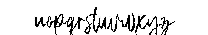 Respiration Regular Font LOWERCASE