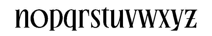 Resquel Font LOWERCASE