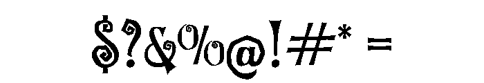 Rest in Pizza Regular Font OTHER CHARS