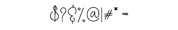 Restadia Font OTHER CHARS
