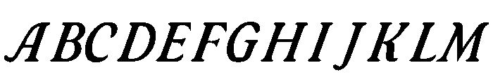 Restion Cafferia Regular Font UPPERCASE