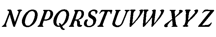Restion Cafferia Regular Font UPPERCASE