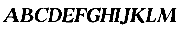 Restless Disnasty Italic Reg Font UPPERCASE
