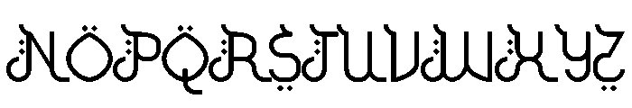 Resyad Font UPPERCASE