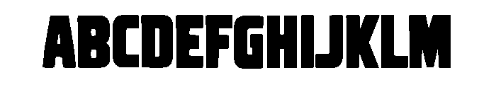 Retailonic Font UPPERCASE