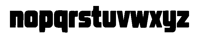 Retailonic Font LOWERCASE