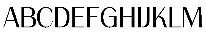 Retain Balance Font UPPERCASE