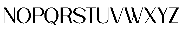 Retain Balance Font UPPERCASE