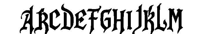 Retavion Font UPPERCASE