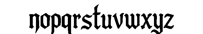 Retavion Font LOWERCASE