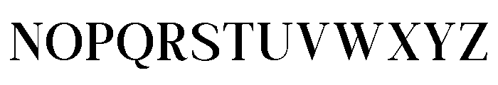 Rethena Regular Font UPPERCASE