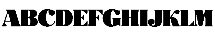 Retlofont Font UPPERCASE