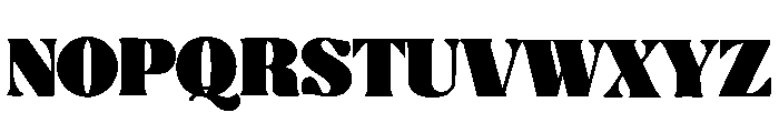 Retlofont Font UPPERCASE