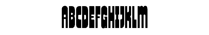Retoond Font UPPERCASE