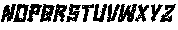 Retrera Italic Font LOWERCASE