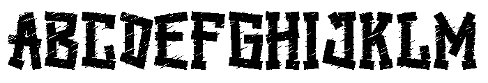 Retrera Font UPPERCASE