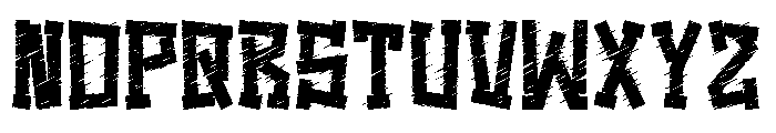 Retrera Font UPPERCASE