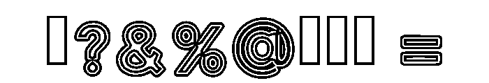 Retro 1960 S Regular Font OTHER CHARS