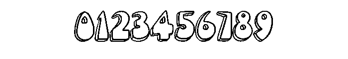 Retro 3d Comic By Squee Regular Font OTHER CHARS