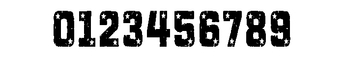 Retro Athletic Font OTHER CHARS