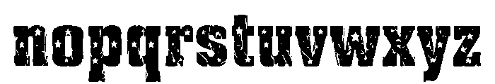 Retro Athletic Font LOWERCASE