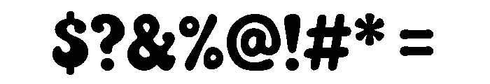 Retro Autumn Font OTHER CHARS