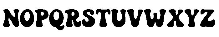 Retro Autumn Font UPPERCASE