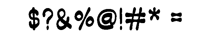 Retro Beach Regular Font OTHER CHARS