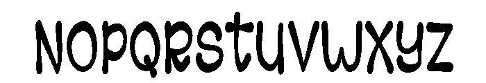 Retro Beach Regular Font LOWERCASE
