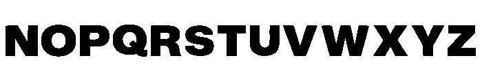 Retro Blocks Regular Font LOWERCASE
