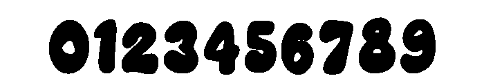 Retro Bubble Regular Font OTHER CHARS