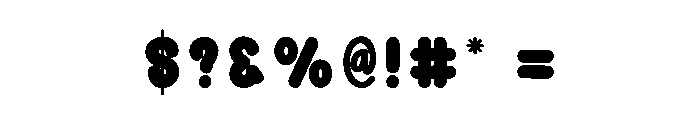 Retro Charm Font OTHER CHARS