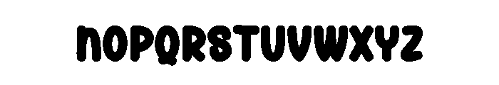 Retro Charm Font UPPERCASE