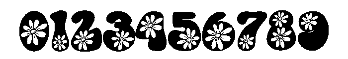 Retro Daisy Spring Font OTHER CHARS