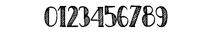 Retro Deco Chalk Regular Font OTHER CHARS
