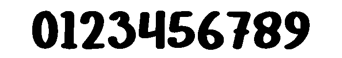 Retro Display Regular Font OTHER CHARS