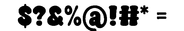Retro Dragon Font OTHER CHARS