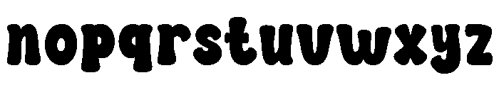 Retro Dragon Font LOWERCASE