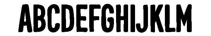 Retro Dream Display Font UPPERCASE