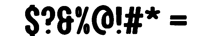 Retro Dream Dots Font OTHER CHARS