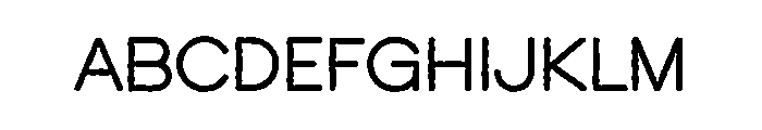 Retro Dream Sans Font UPPERCASE