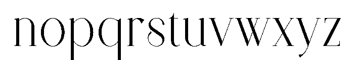 Retro Dream Text Font LOWERCASE